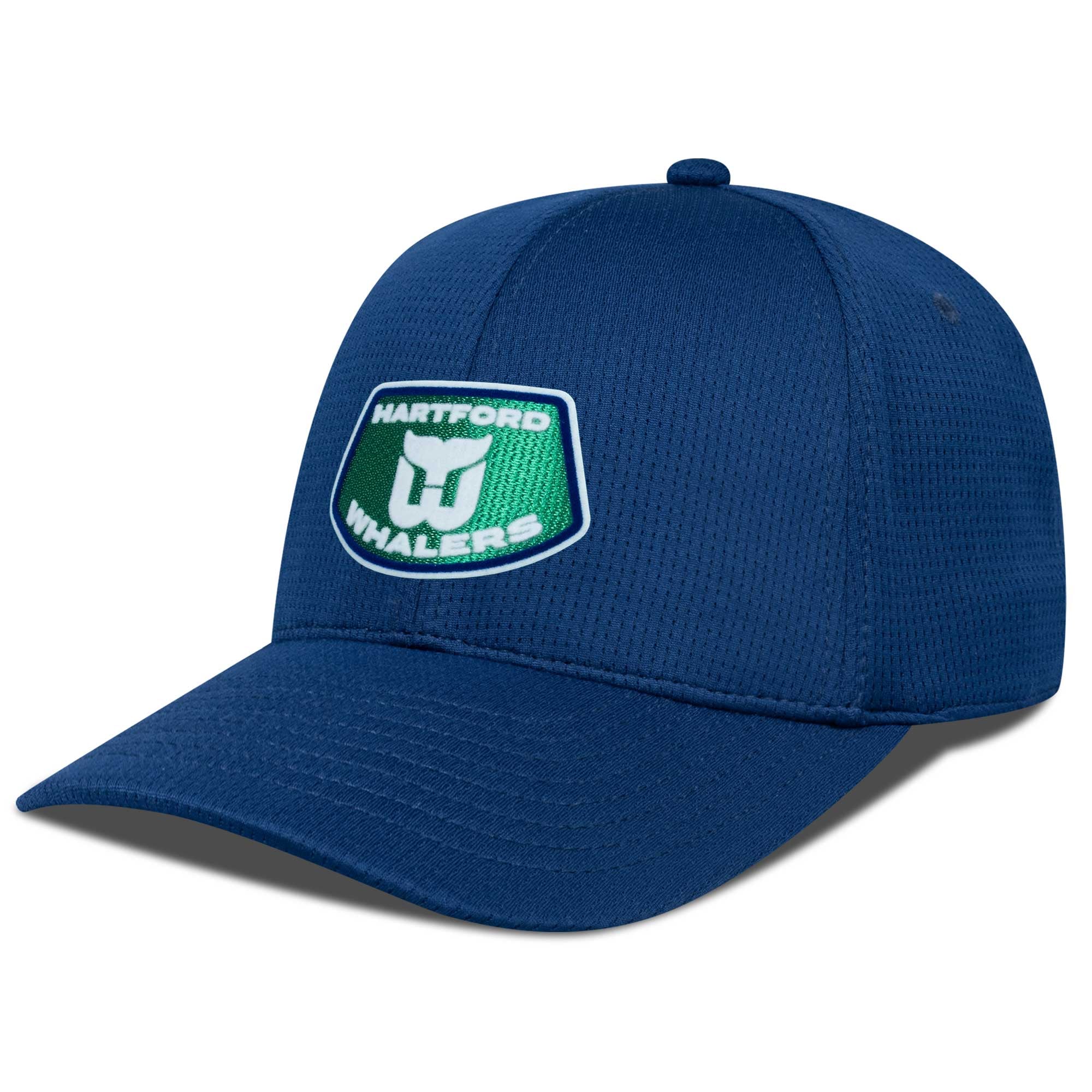 Men's Levelwear Navy Hartford Whalers  Skylight Zephyr Adjustable Hat