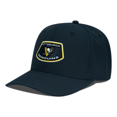 Men's Levelwear Black Pittsburgh Penguins Rise Skylight Flex Hat