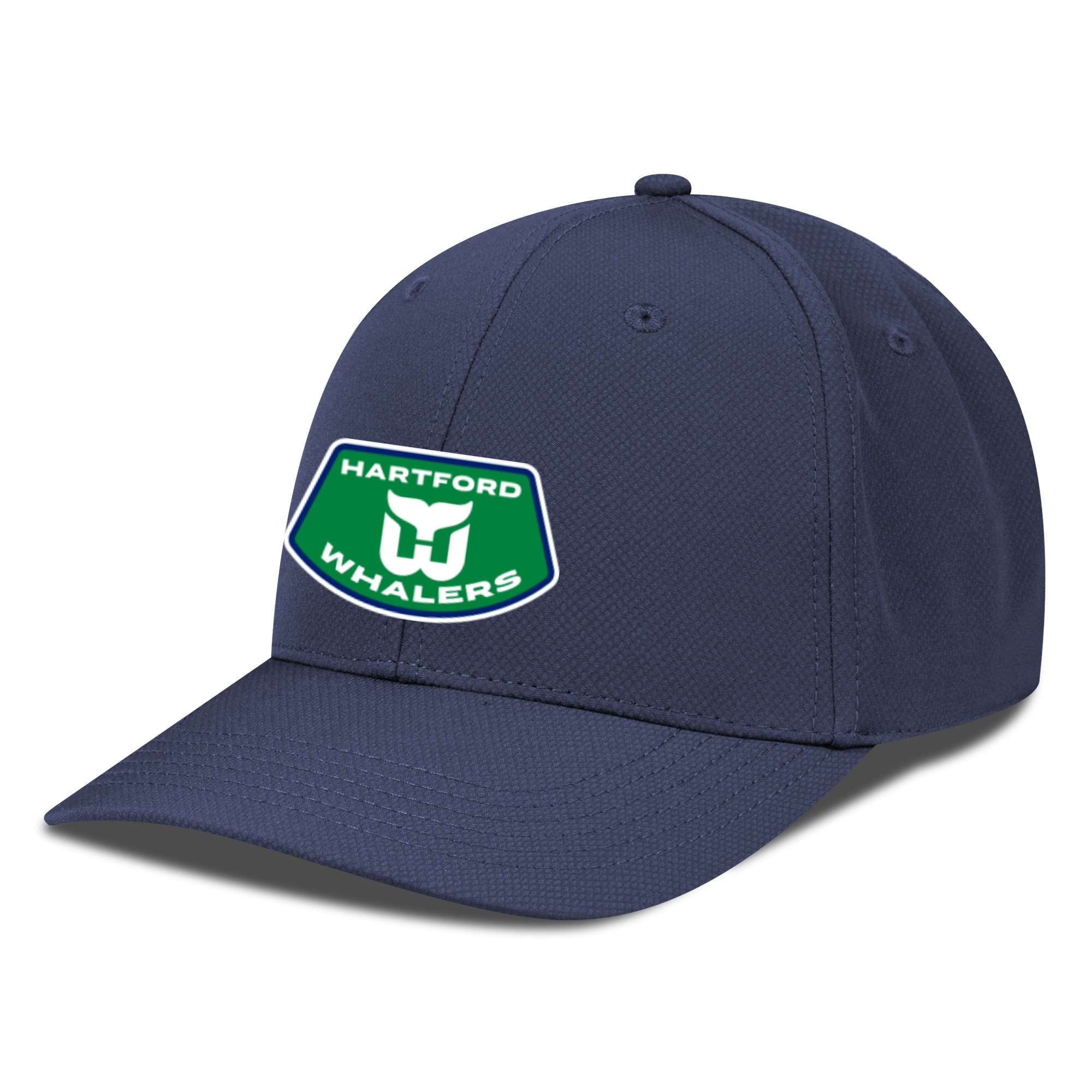 Men's Levelwear Navy Hartford Whalers Rise Skylight Flex Hat