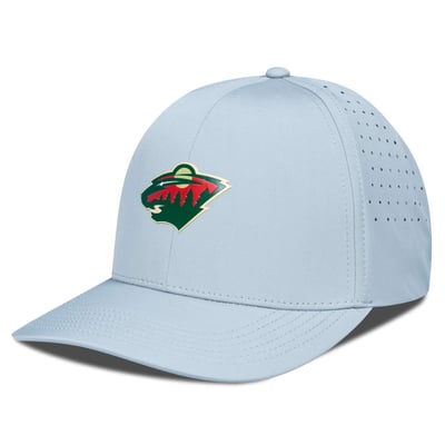 Men's Levelwear Gray Minnesota Wild Zeta Insignia Core Flex Hat