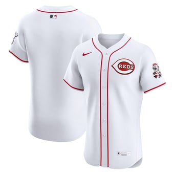 Men's Nike White Cincinnati Reds Home Elite Jersey