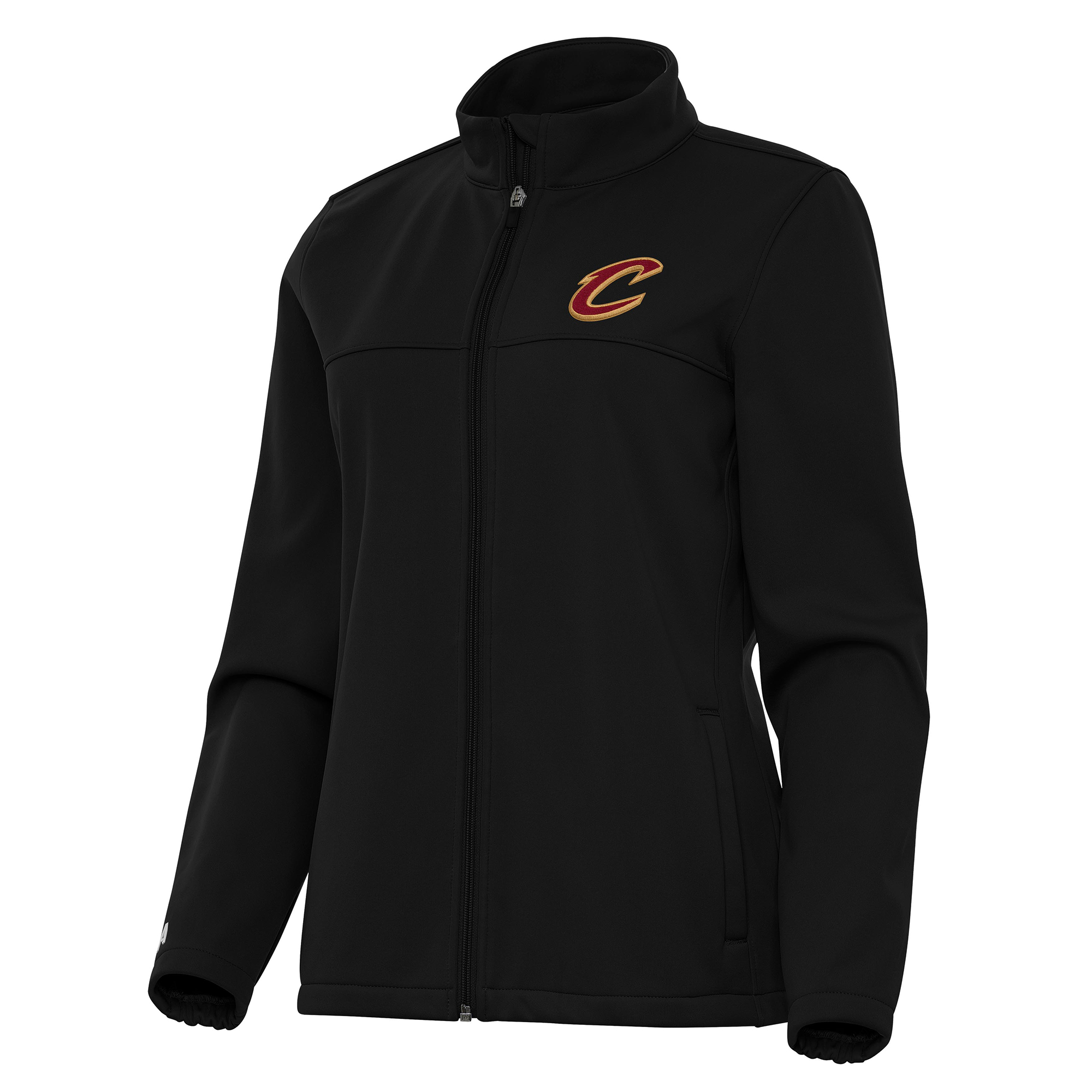 Women’s Antigua Black Cleveland Cavaliers Links 2 Full-Zip Golf Jacket Women’s Antigua Black Cleveland Cavaliers Links 2 Full-Zip Golf Jacket