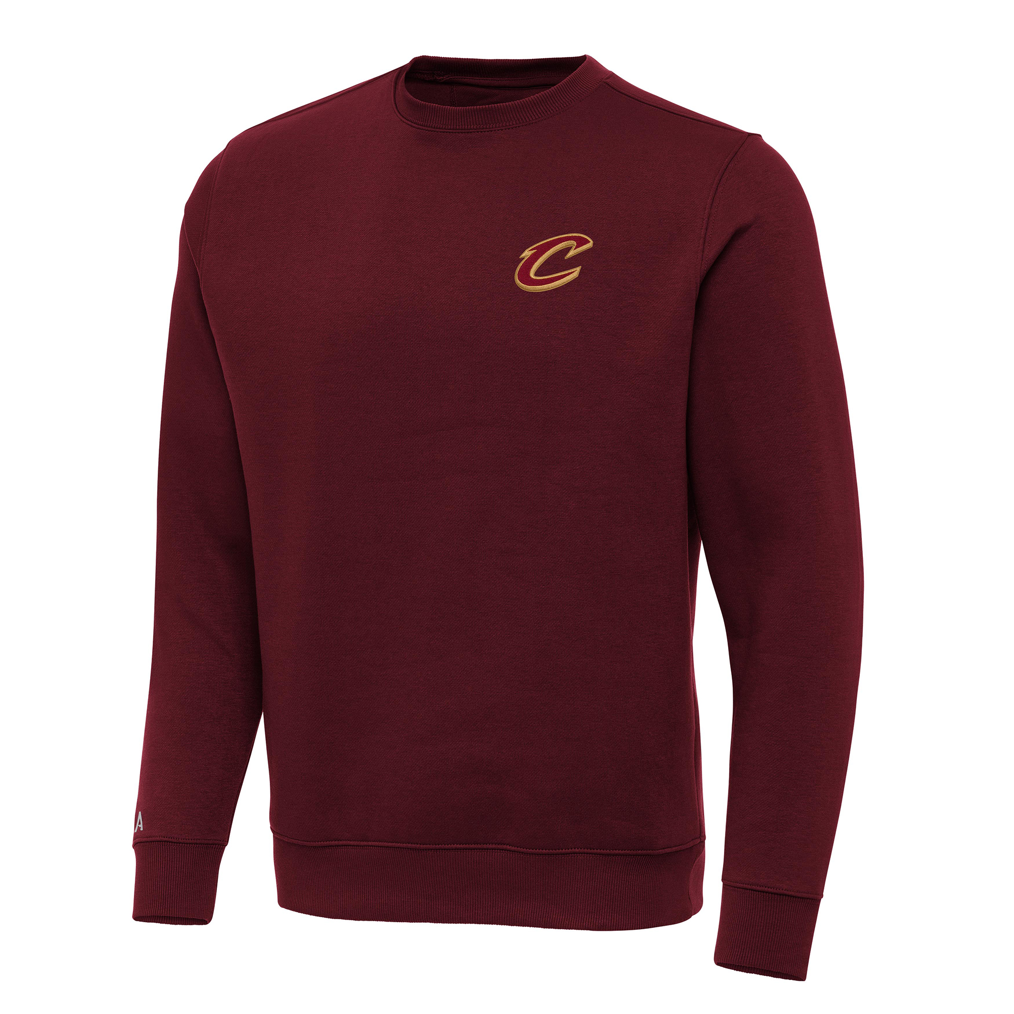 Men’s Antigua Burgundy Cleveland Cavaliers Victory Crewneck Pullover Sweatshirt Men’s Antigua Burgundy Cleveland Cavaliers Victory Crewneck Pullover Sweatshirt