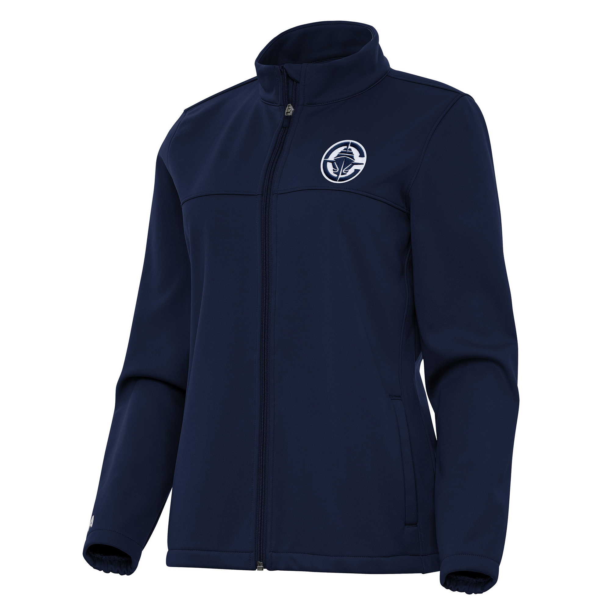 Women’s Antigua Navy LA Clippers Links 2 Full-Zip Golf Jacket Women’s Antigua Navy LA Clippers Links 2 Full-Zip Golf Jacket