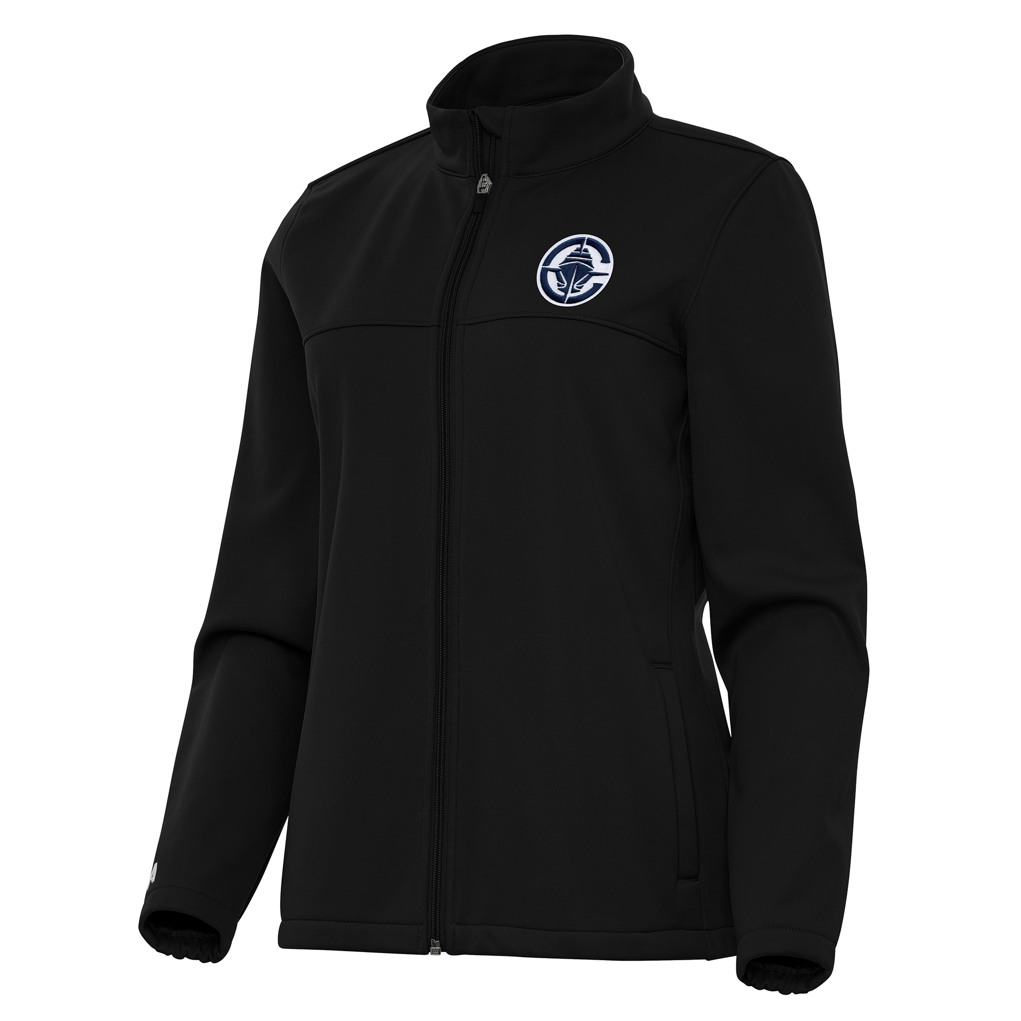 Women’s Antigua Black LA Clippers Links 2 Full-Zip Golf Jacket Women’s Antigua Black LA Clippers Links 2 Full-Zip Golf Jacket