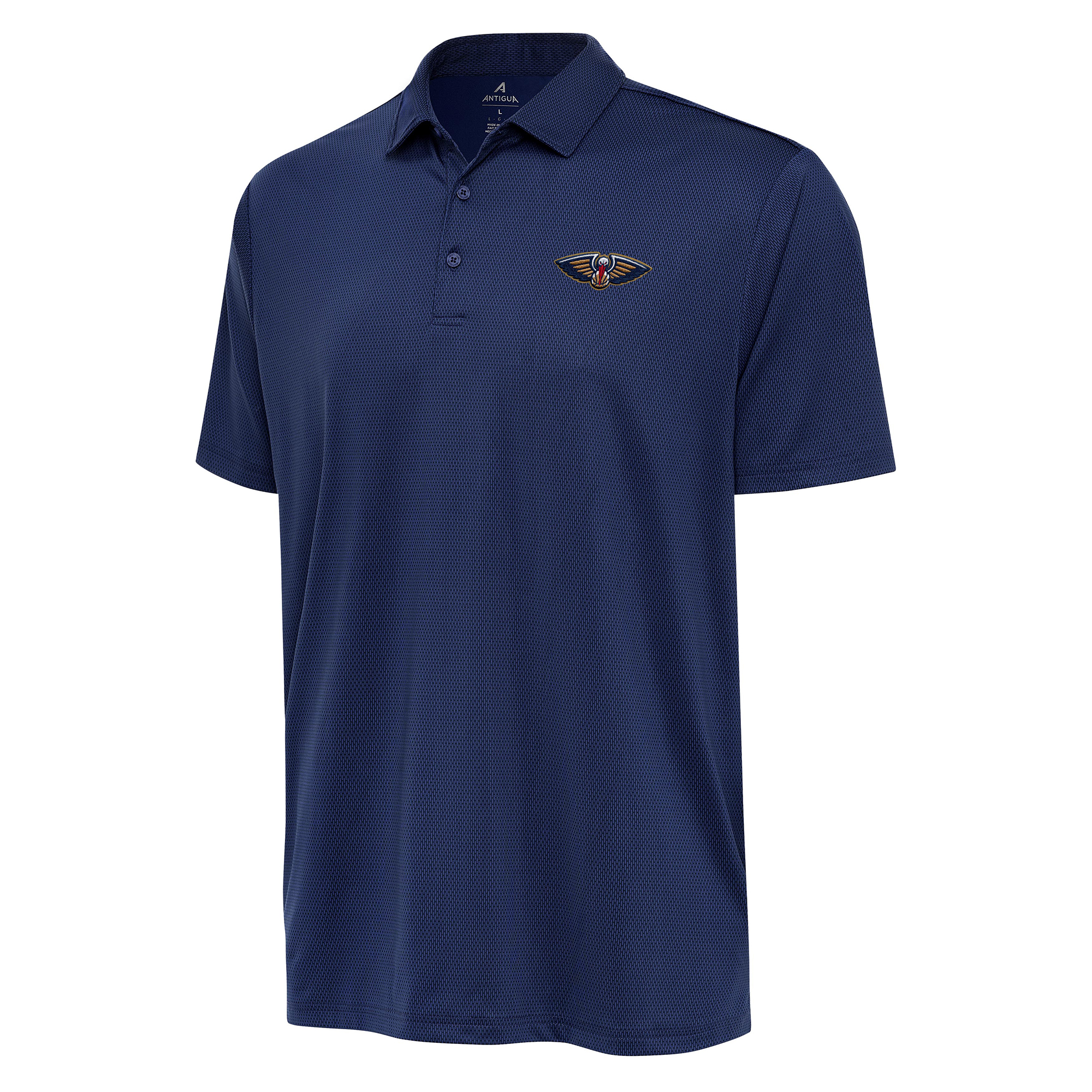 Men's Antigua Navy New Orleans Pelicans Big & Tall Ellipse Polo