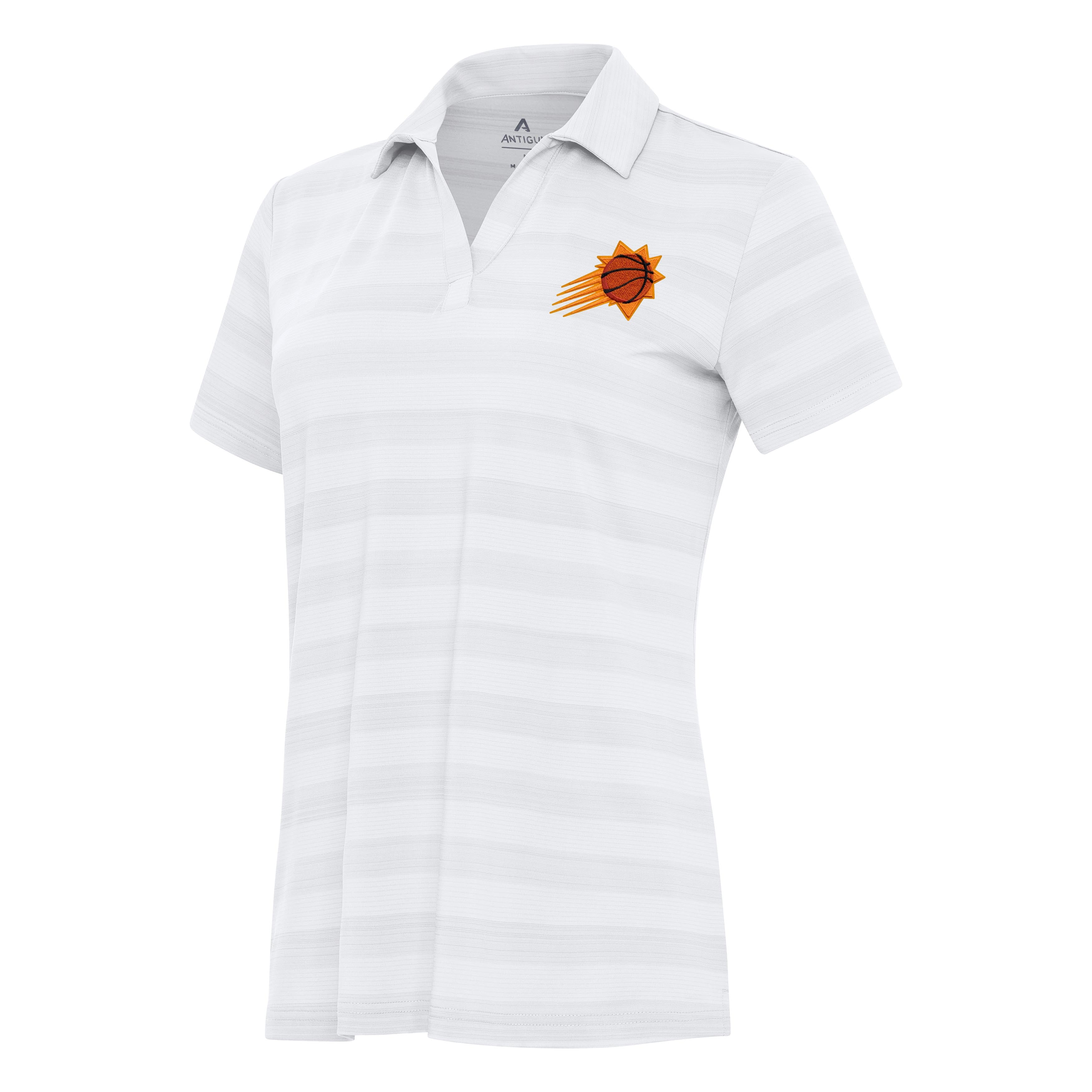 Women's Antigua White Phoenix Suns Tunnel Polo