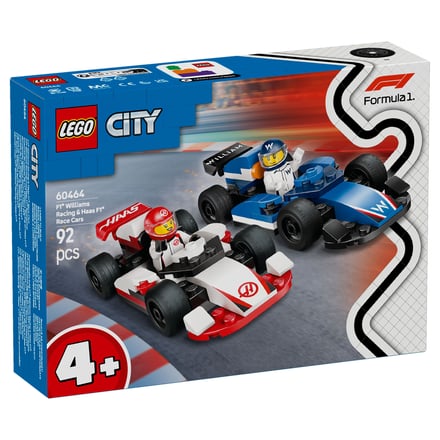 Williams Racing & Haas F1 Lego - City Project Start Grid