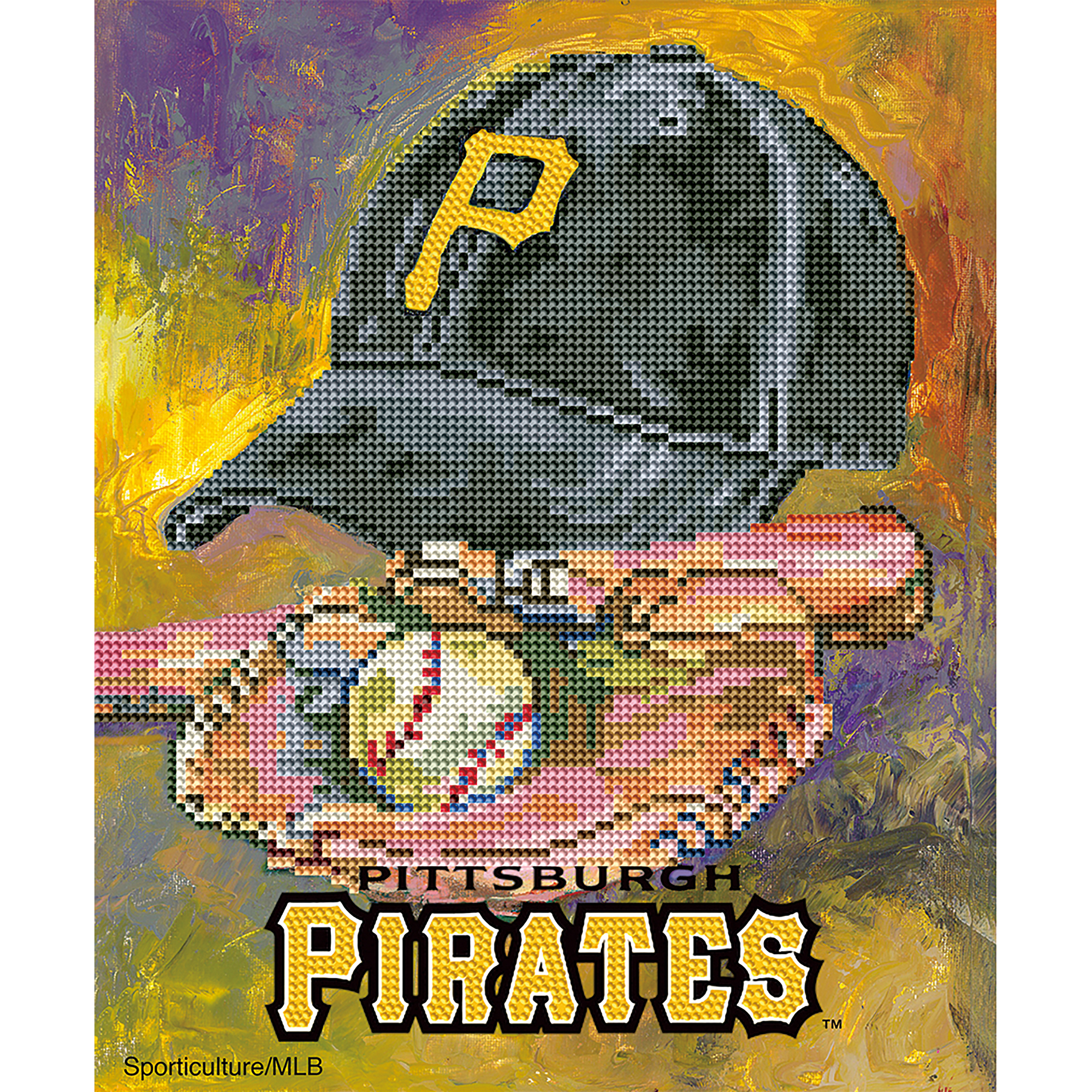 Pittsburgh Pirates Diamond Art Craft Kit Pittsburgh Pirates Diamond Art Craft Kit