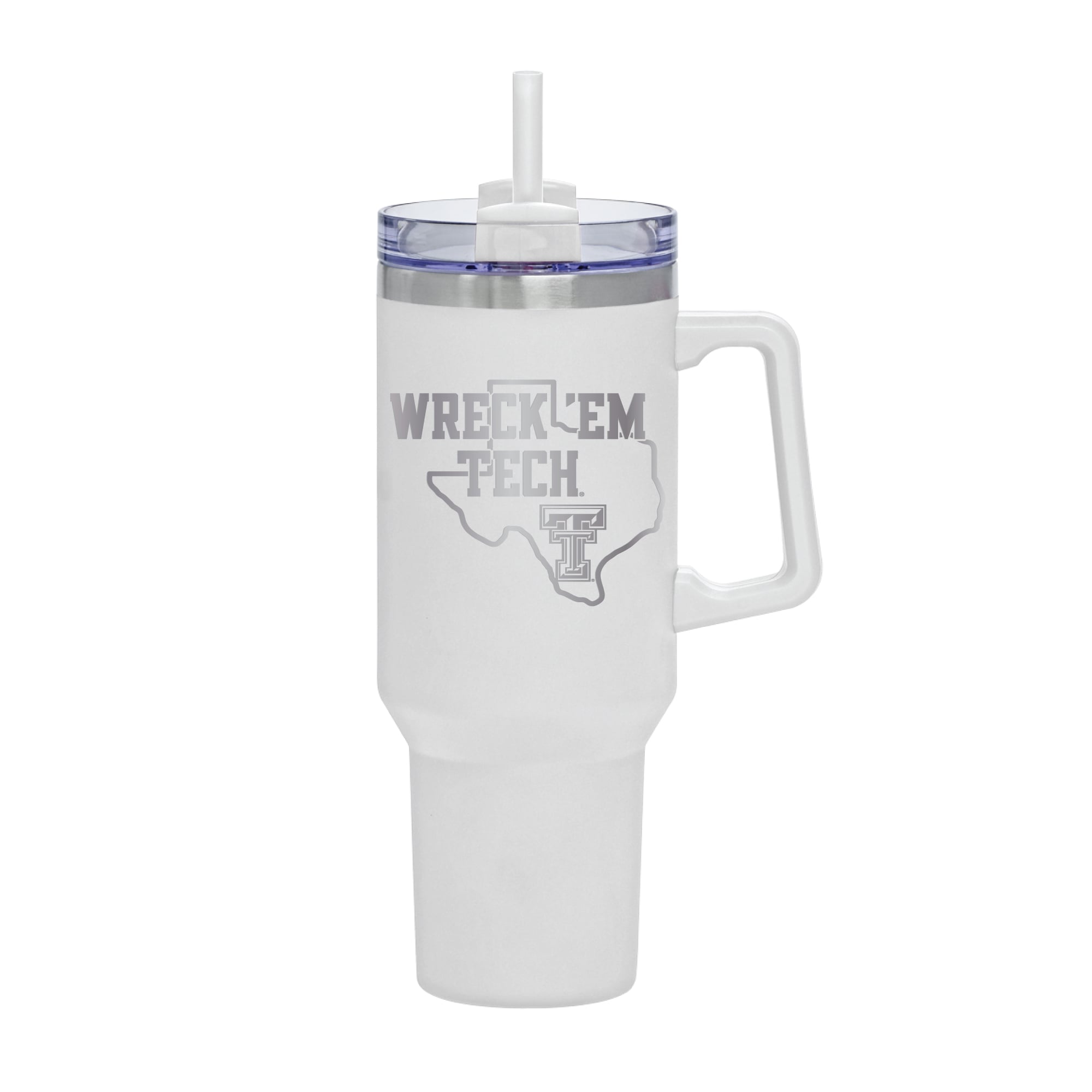White Texas Tech Red Raiders 40oz. Rocky My State Tumbler