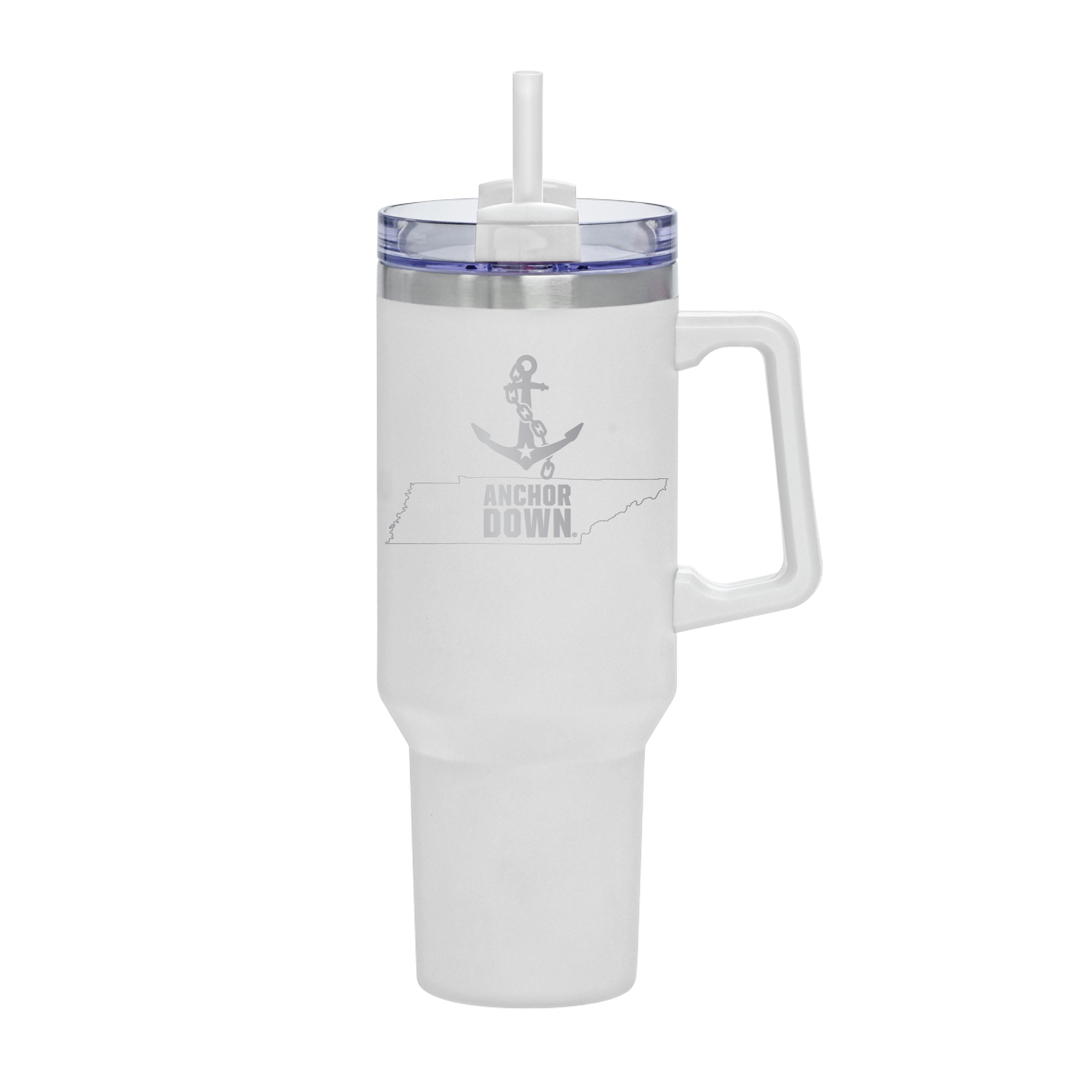 White Vanderbilt Commodores 40oz. Rocky My State Tumbler