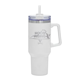 White Virginia Cavaliers 40oz. Rocky My State Tumbler