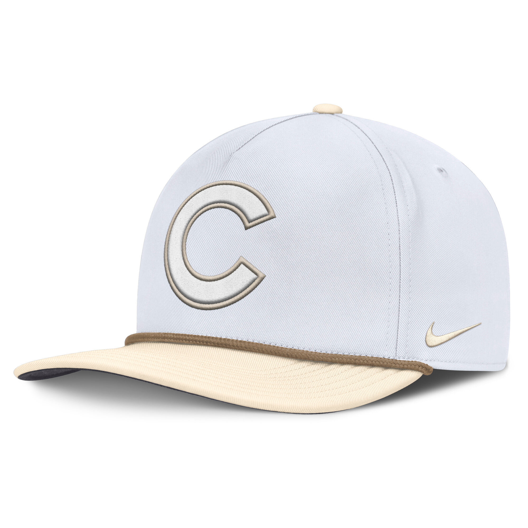 Men's Nike  White/Cream Chicago Cubs Pro Performance Snapback Hat