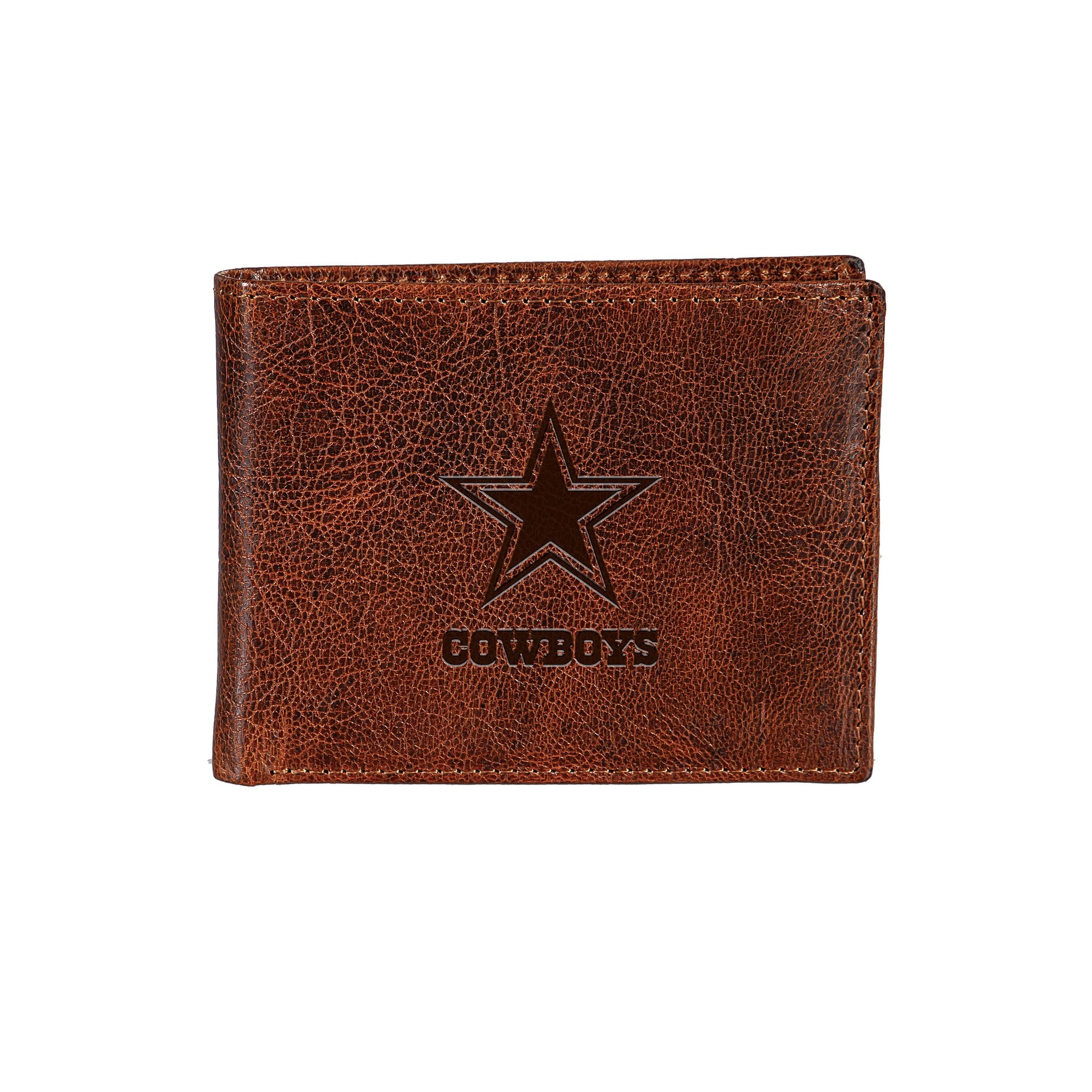 Dallas Cowboys Bi-Fold Leather Passcase Wallet Dallas Cowboys Bi-Fold Leather Passcase Wallet