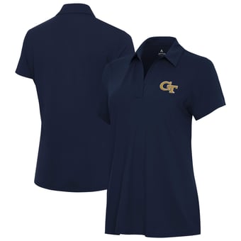 Women's Antigua Navy Georgia Tech Yellow Jackets Era Polo