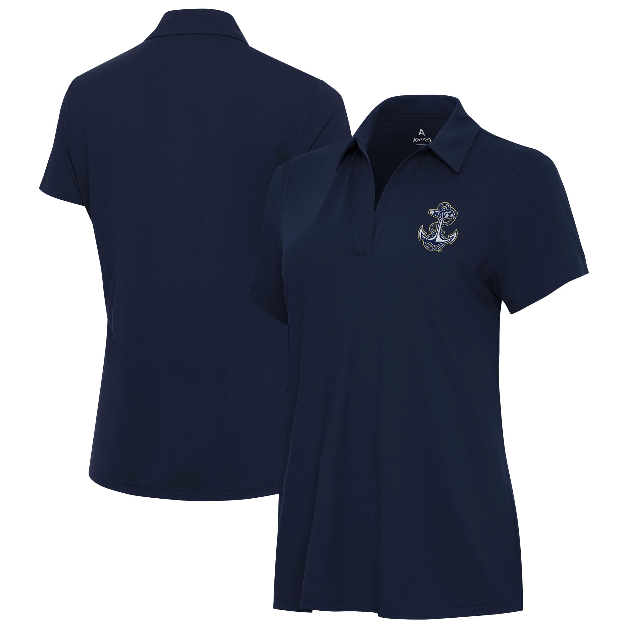 Women's Antigua Navy Navy Midshipmen Era Polo