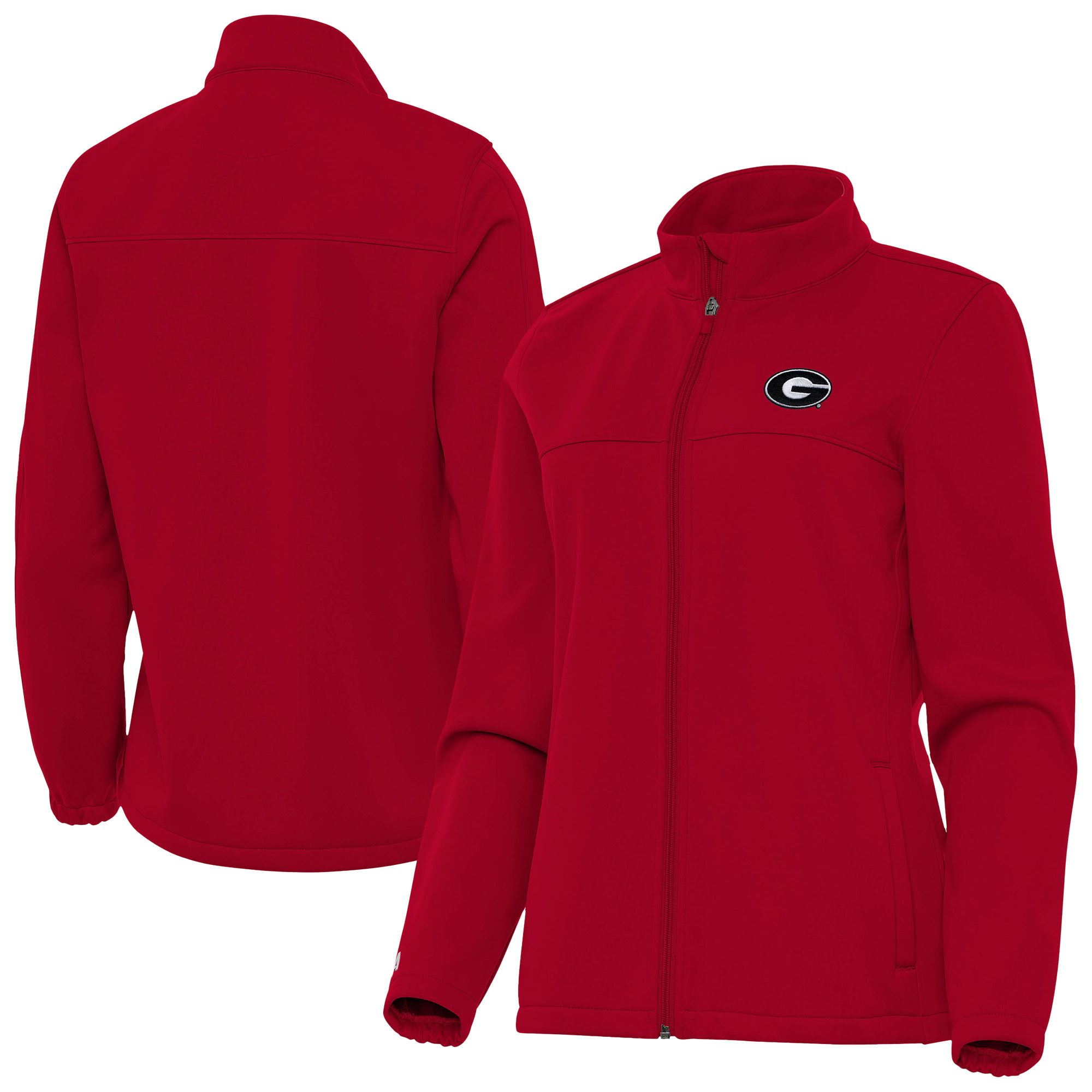 Women’s Antigua Red Georgia Bulldogs Links 2 Golf Full-Zip Jacket Women’s Antigua Red Georgia Bulldogs Links 2 Golf Full-Zip Jacket