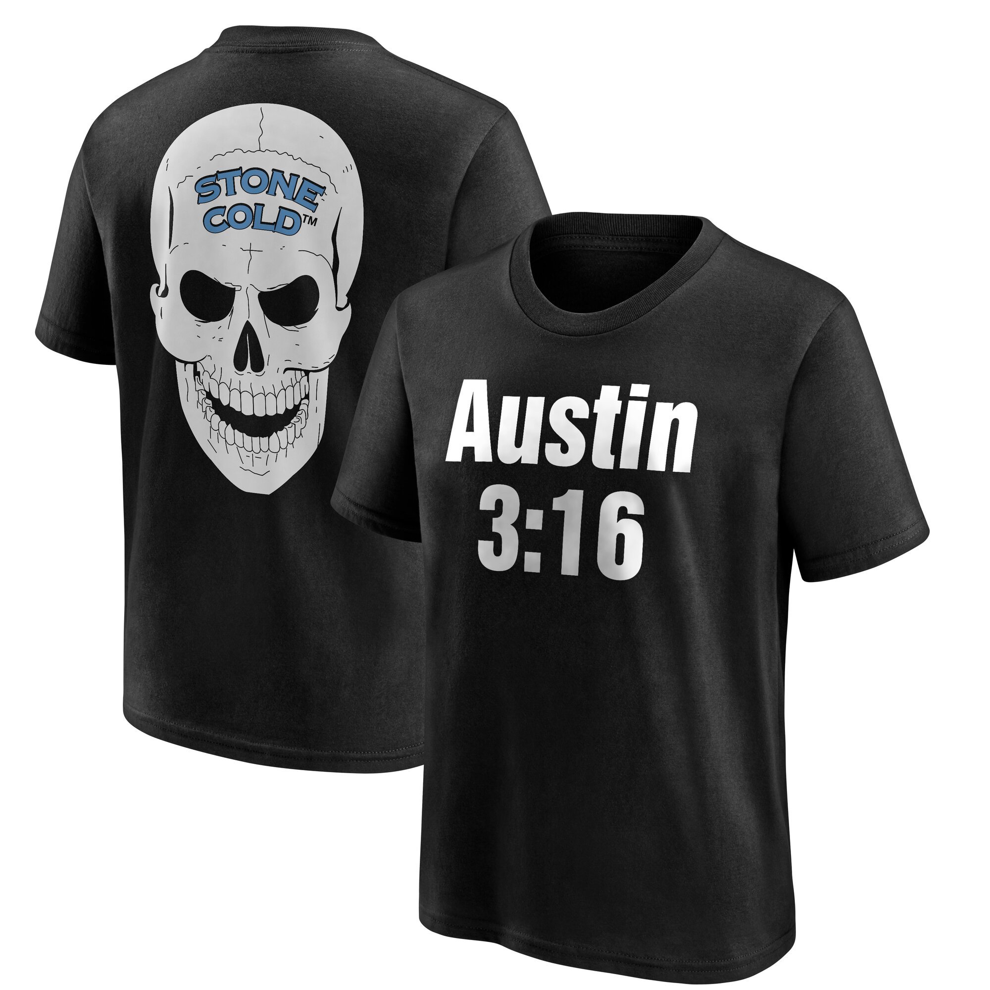 "Stone Cold" Steve Austin T-Shirt - Black - Youth