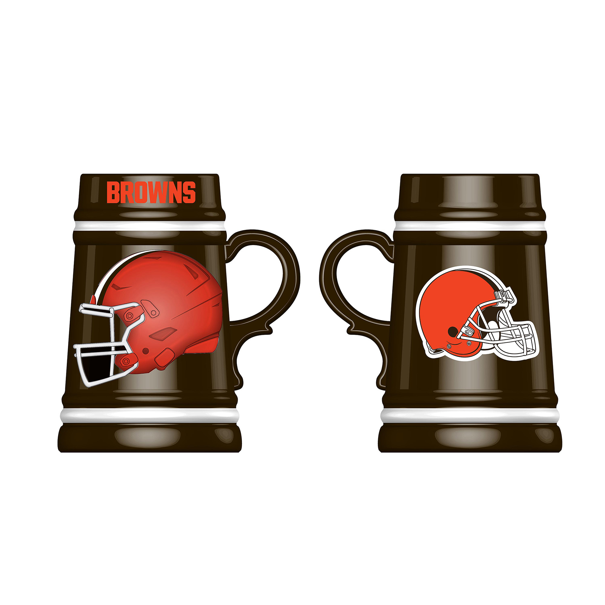 Cleveland Browns 24oz. Ceramic Stein Mug with Gift Box
