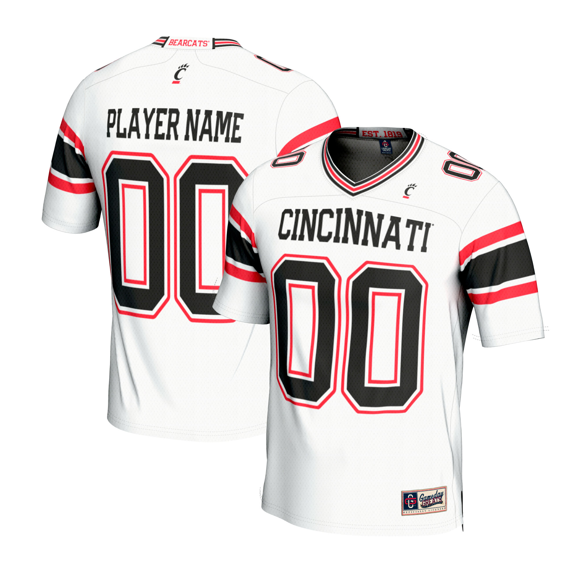Cincinnati Team Color Cincinnati Bearcats Logos History - NCAA Division I a-c (NCAA a-c ...