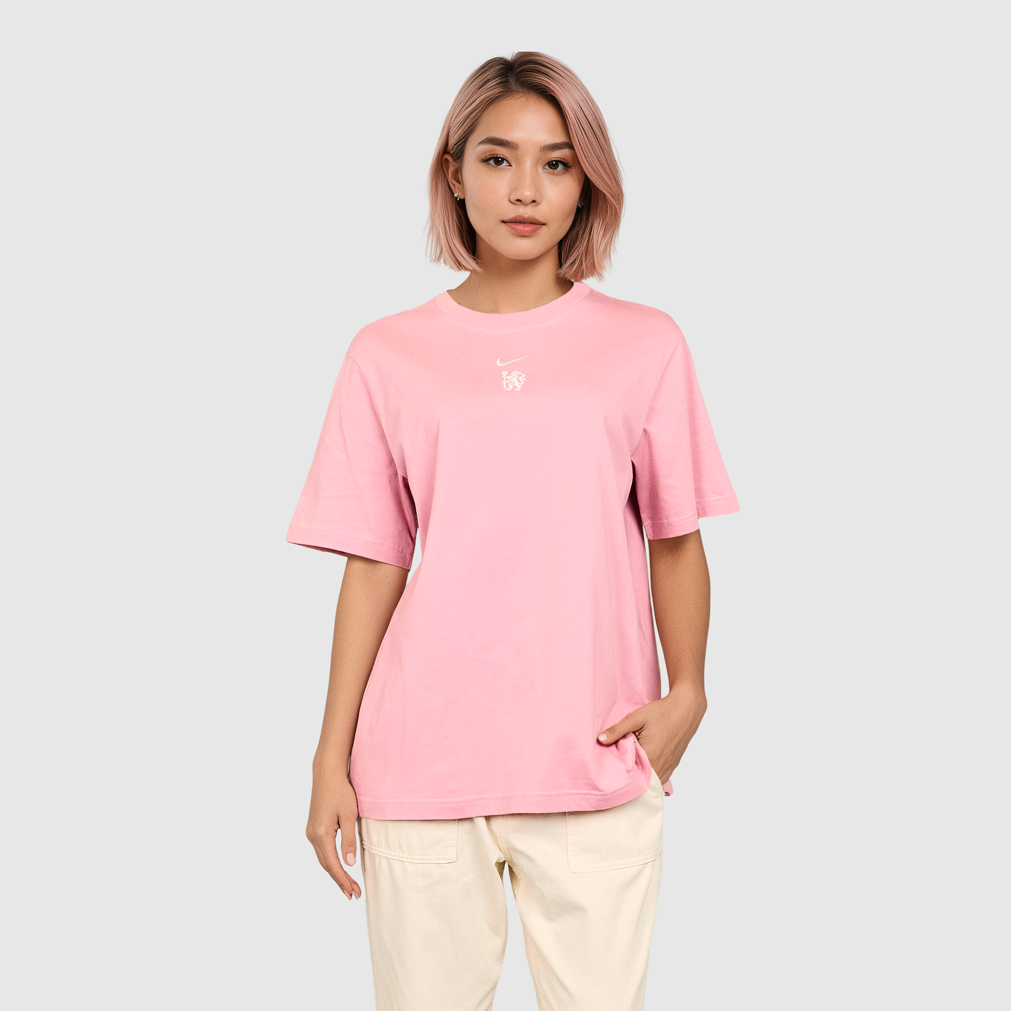 Chelsea Nike Essential T-Shirt – Pink – Damen