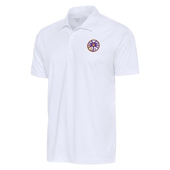Men's Antigua White Los Angeles Sparks Tribute Polo