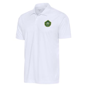 Men's Antigua White Seattle Storm Tribute Polo