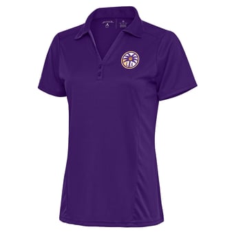 Women's Antigua Purple Los Angeles Sparks Tribute Polo