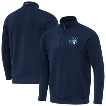 Men's Antigua Navy Minnesota Lynx Generation Quarter-Zip Pullover Top
