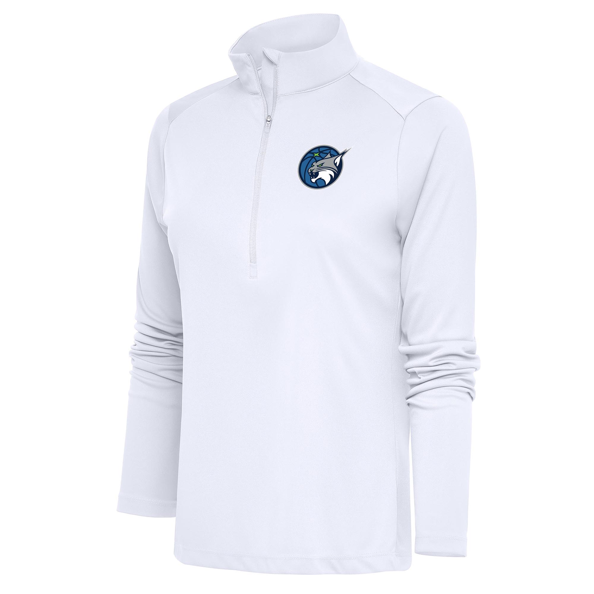 Women’s Antigua White Minnesota Lynx Tribute Half-Zip Top Women’s Antigua White Minnesota Lynx Tribute Half-Zip Top