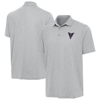 Men's Antigua Heather Gray Golden State Valkyries Par 3 Polo