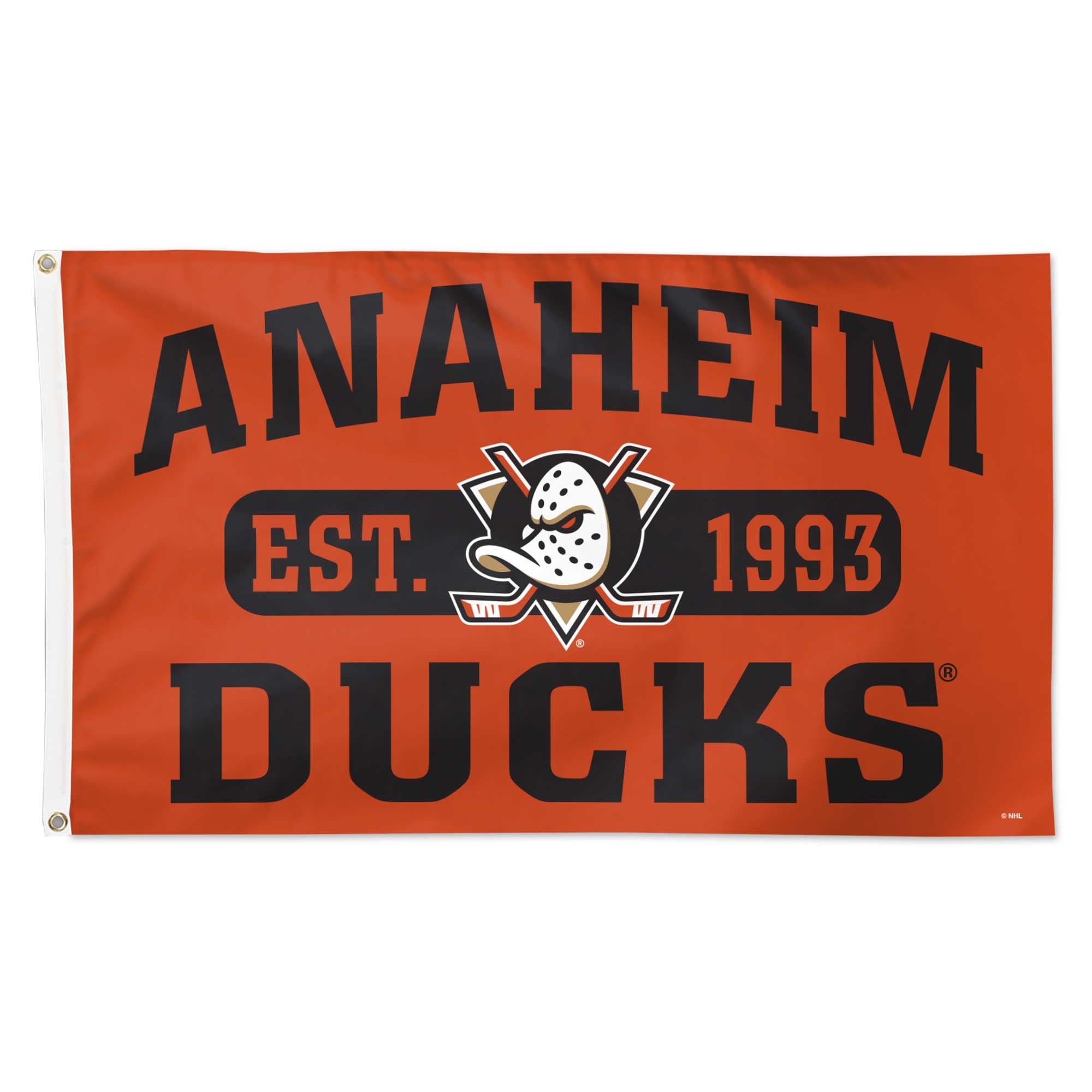 WinCraft Anaheim Ducks 3' x 5' Deluxe Single-Sided Flag