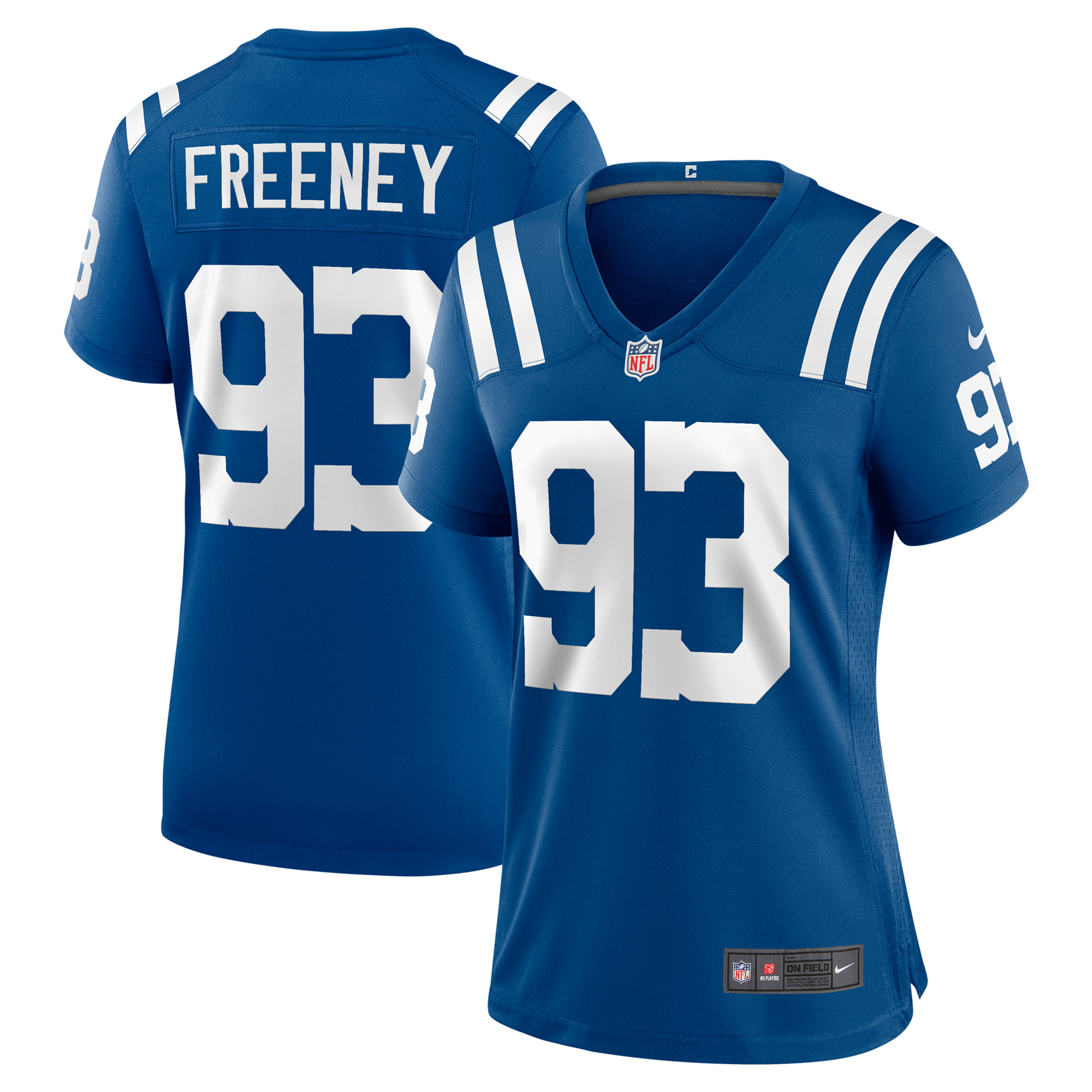 Women's Nike Dwight Freeney Royal Indianapolis Colts Team Retired Player Game Jersey
