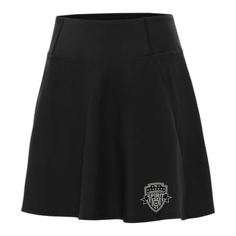Women's Antigua  Black Washington Spirit Chip Skort