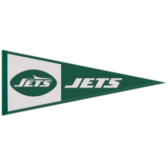 WinCraft New York Jets 13" x 32" Retro Logo Wool Pennant