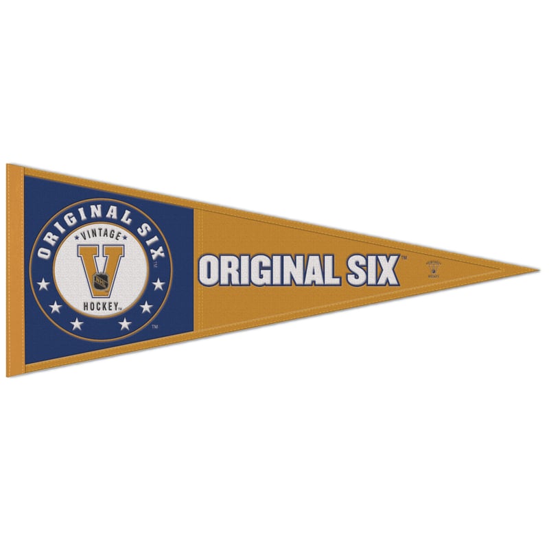 WinCraft Original 6 13" x 32" Retro Logo Wool Pennant