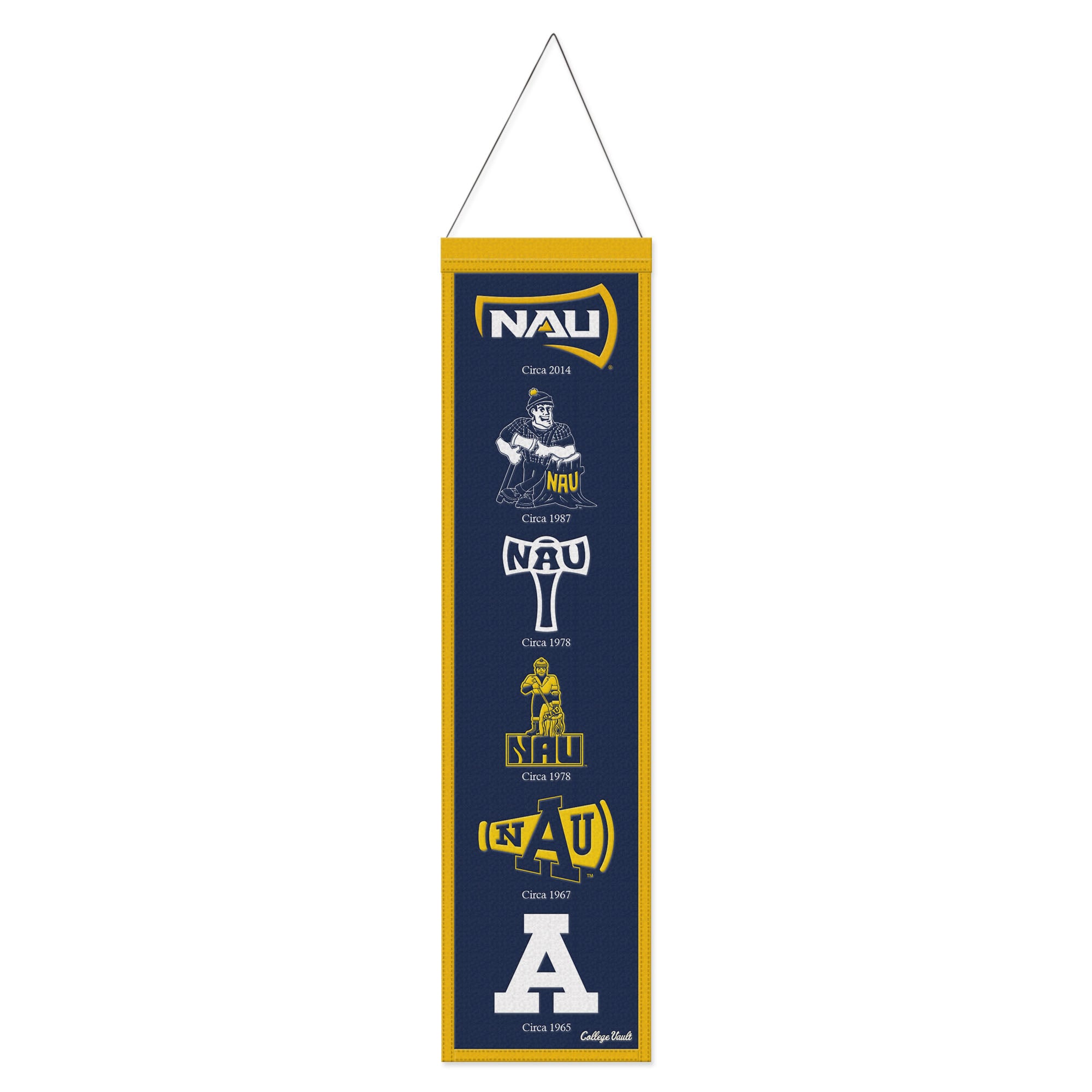 WinCraft Northern Arizona Lumberjacks 8" x 32" Wool Evolution Banner