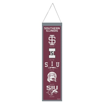 WinCraft Southern Illinois Salukis 8" x 32" Wool Evolution Banner