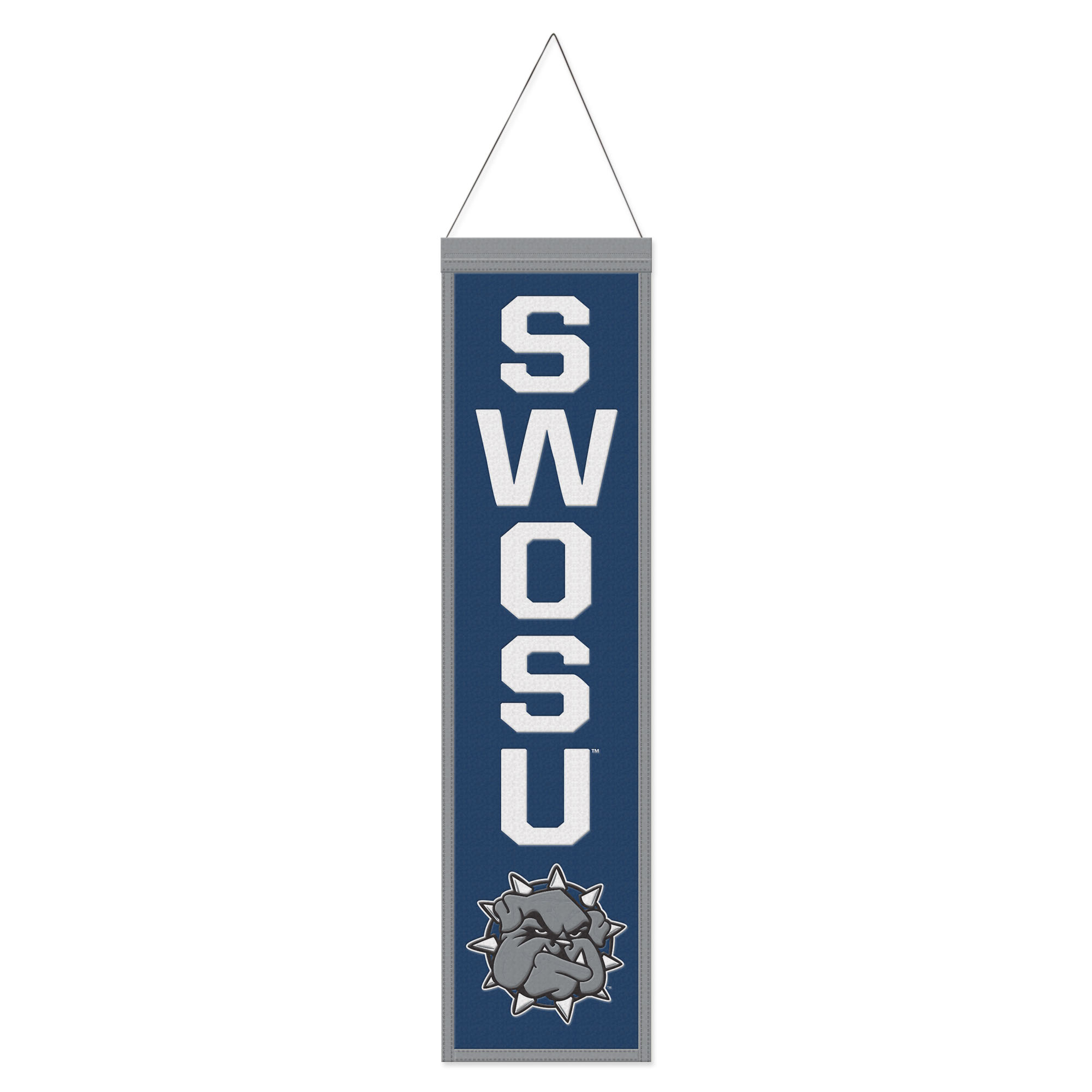 WinCraft Southwestern Oklahoma State Bulldogs 8" x 32" Wool Evolution Banner