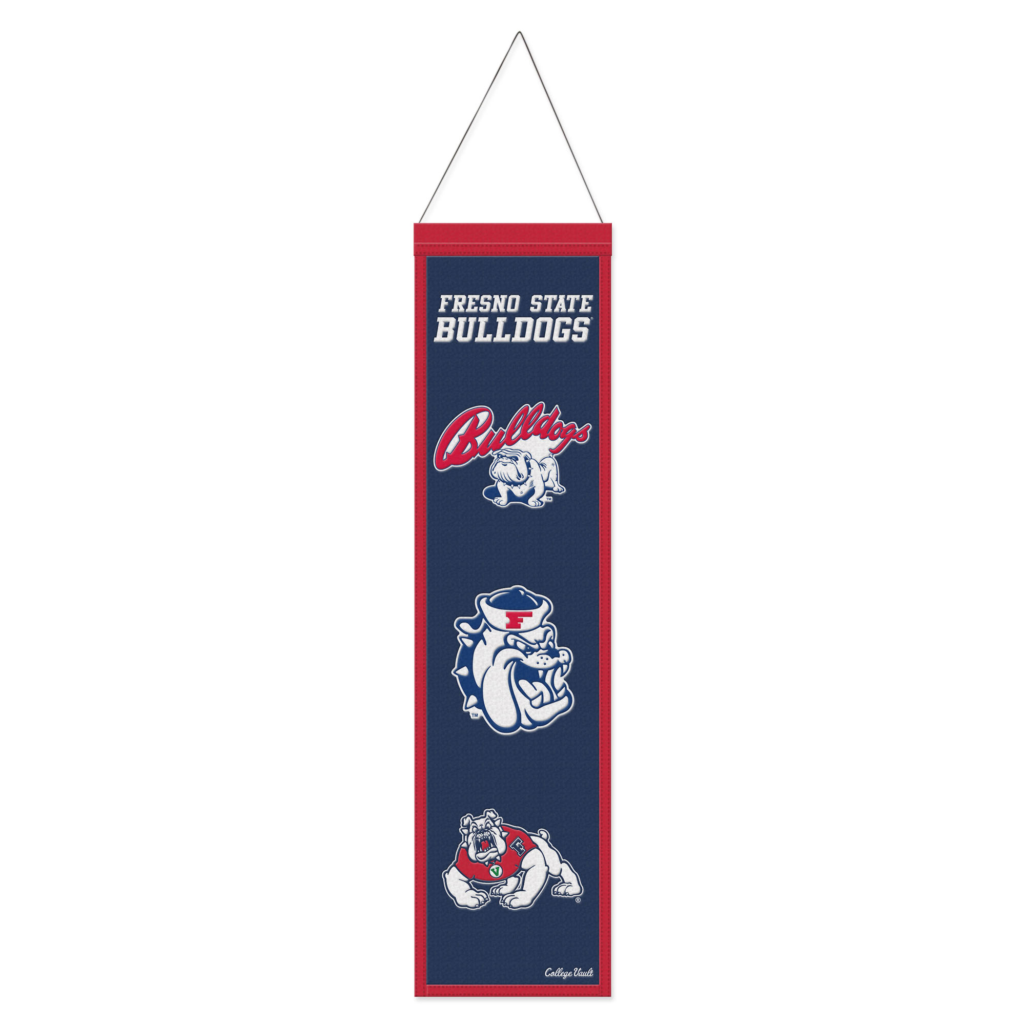 WinCraft Fresno State Bulldogs 8" x 32" Wool Evolution Banner
