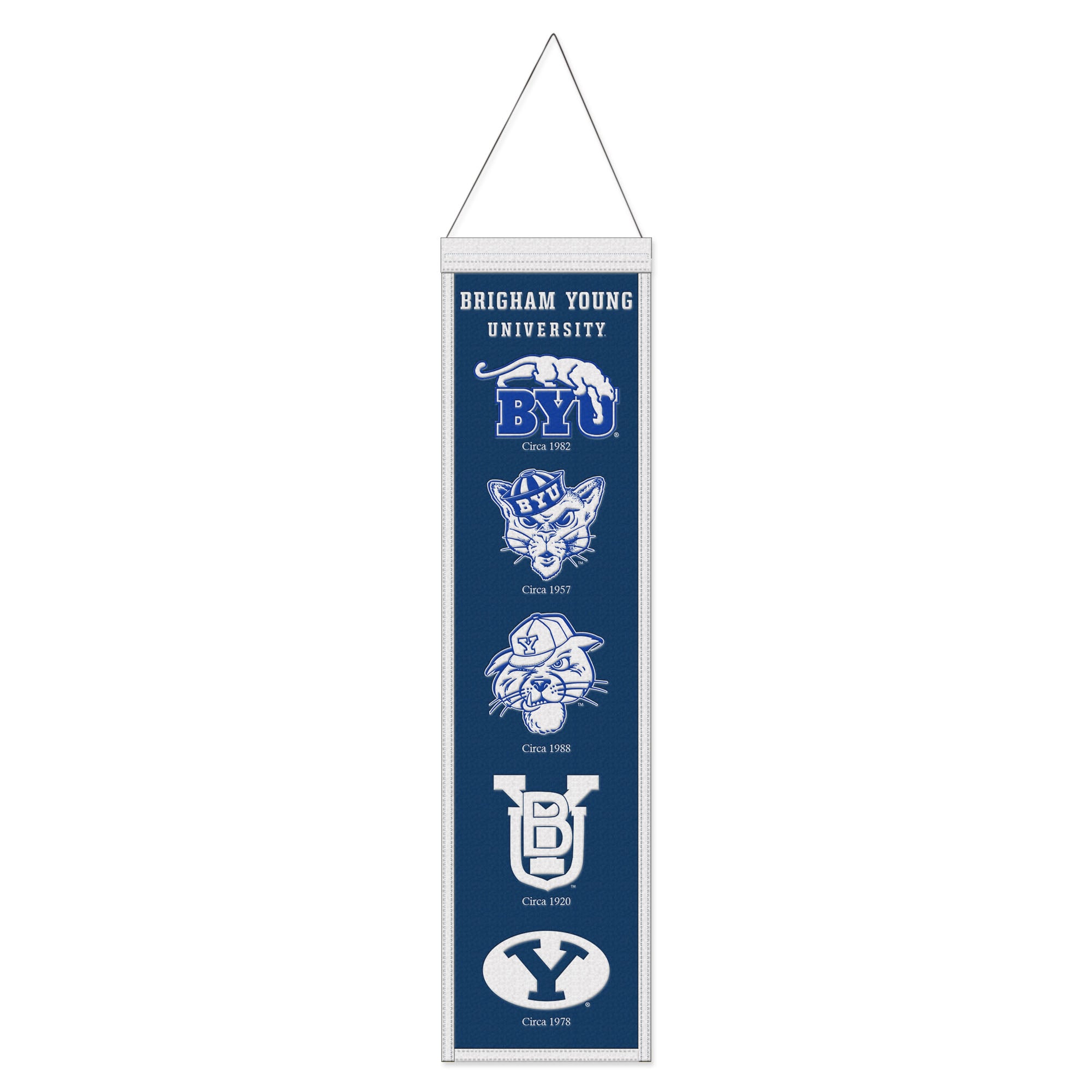 WinCraft BYU Cougars 8" x 32" Wool Evolution Banner