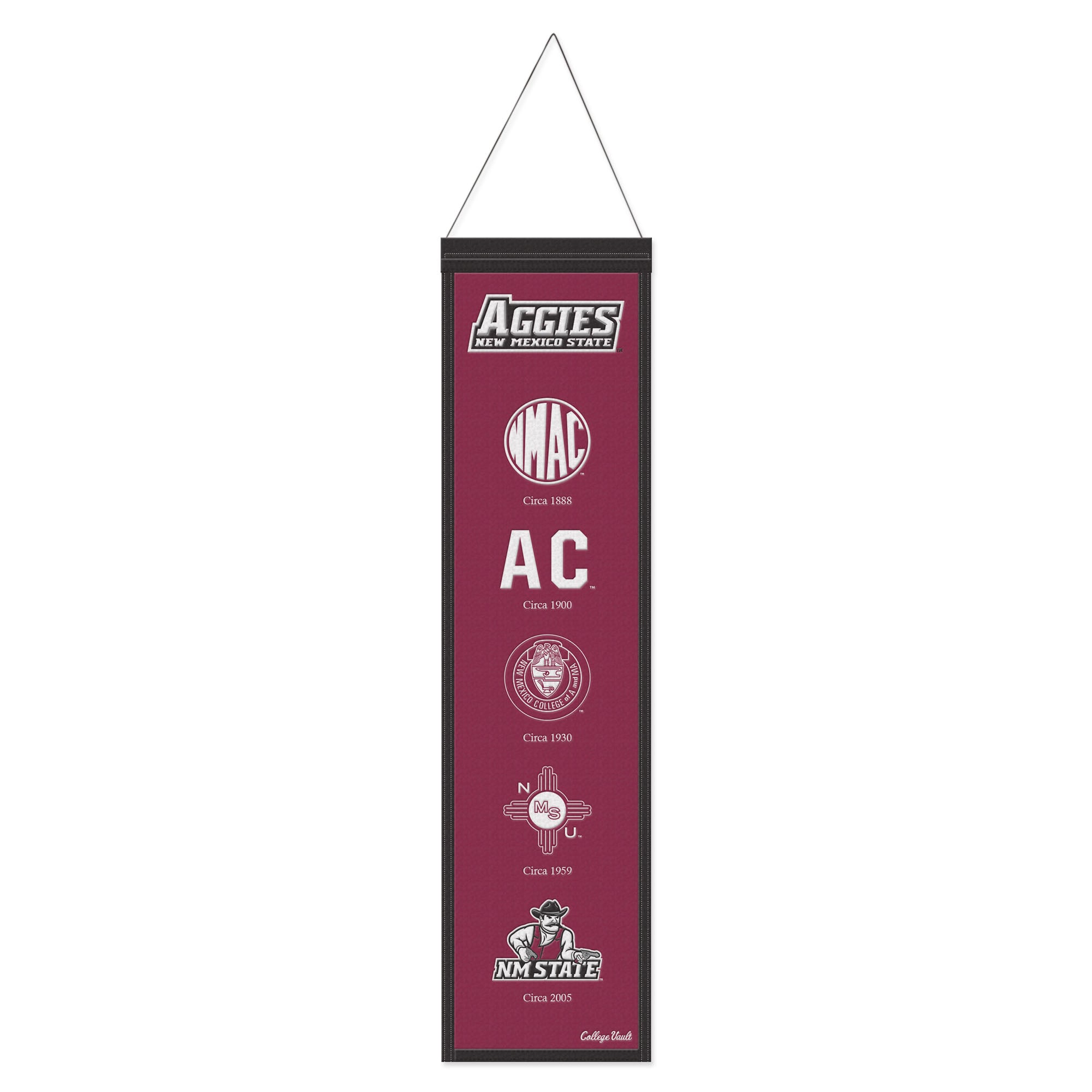 WinCraft New Mexico State Aggies 8" x 32" Wool Evolution Banner