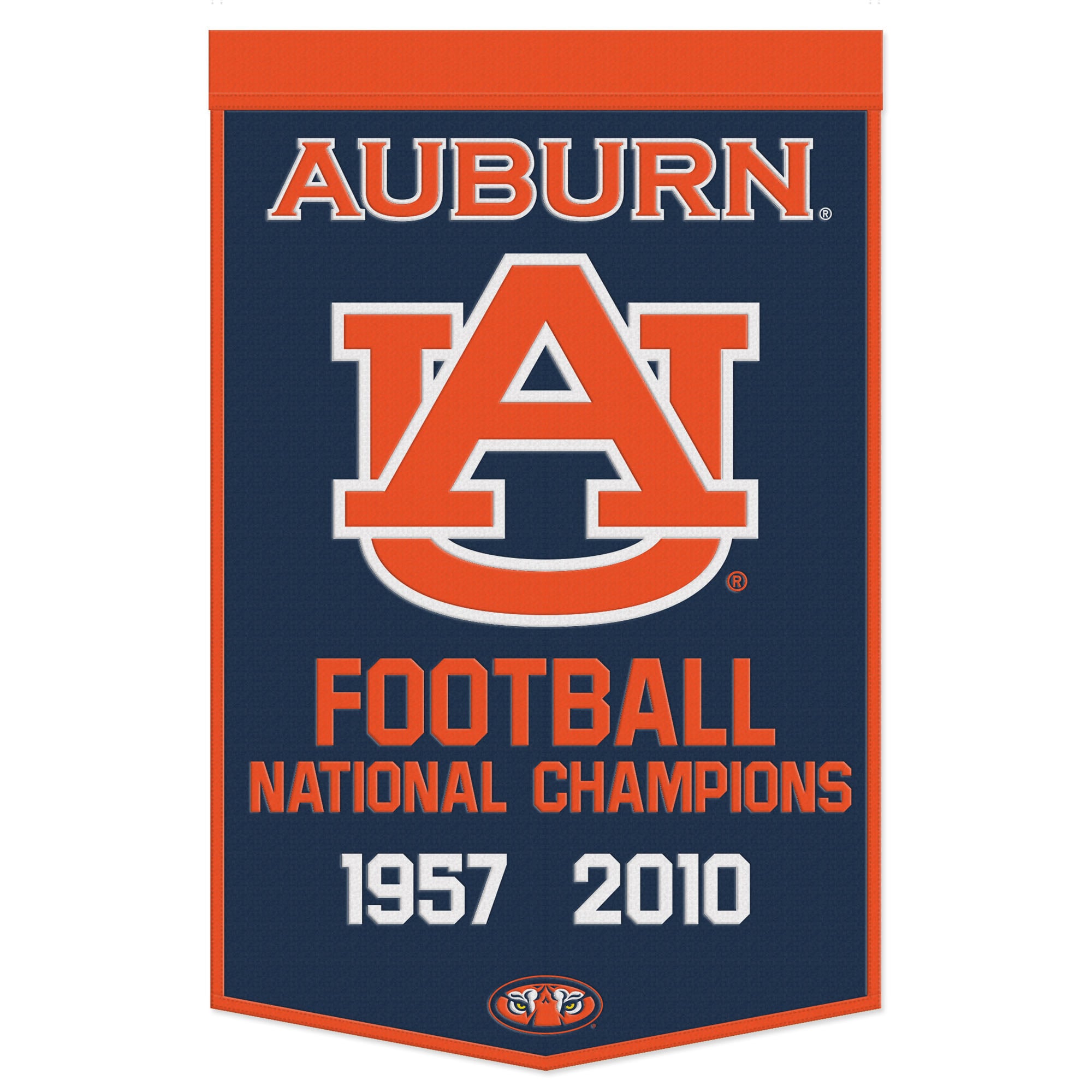 WinCraft Auburn Tigers 24" x 38" Wool Championship Banner