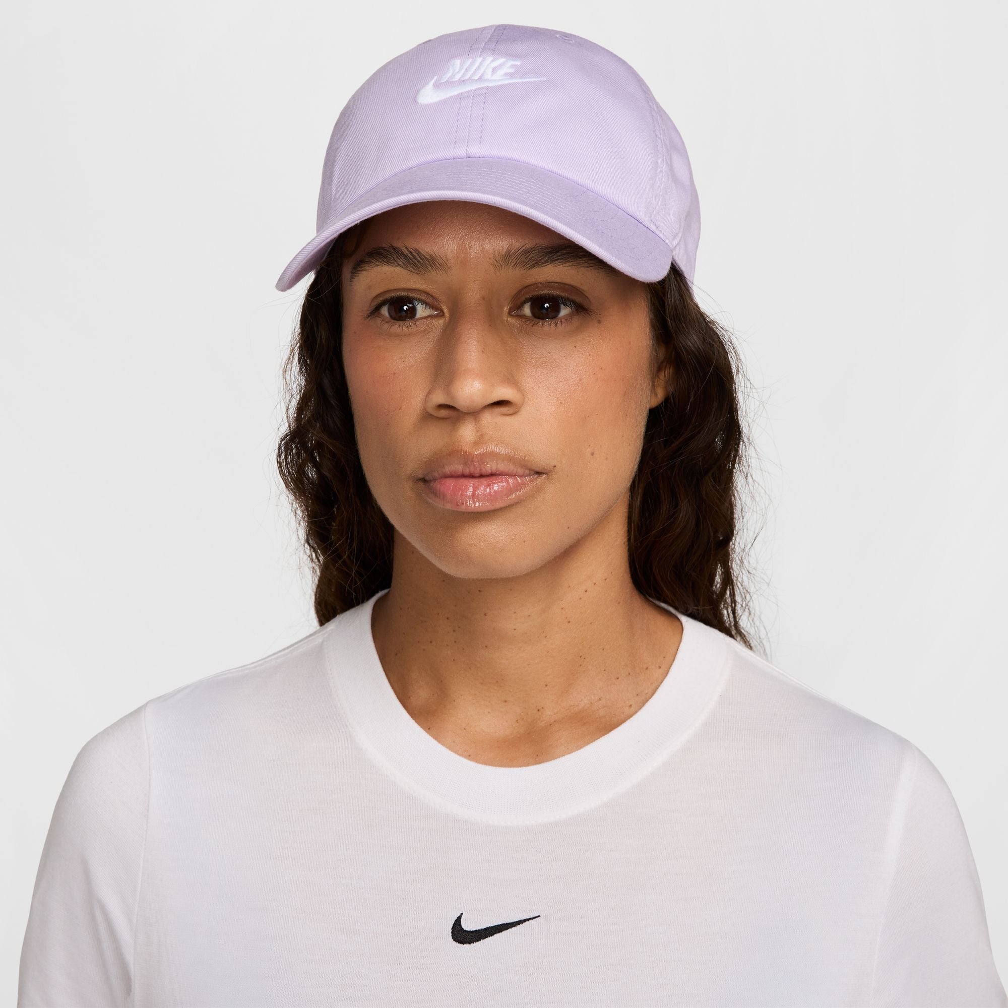 Unisex Nike Lavender Futura Wash Club Adjustable Hat