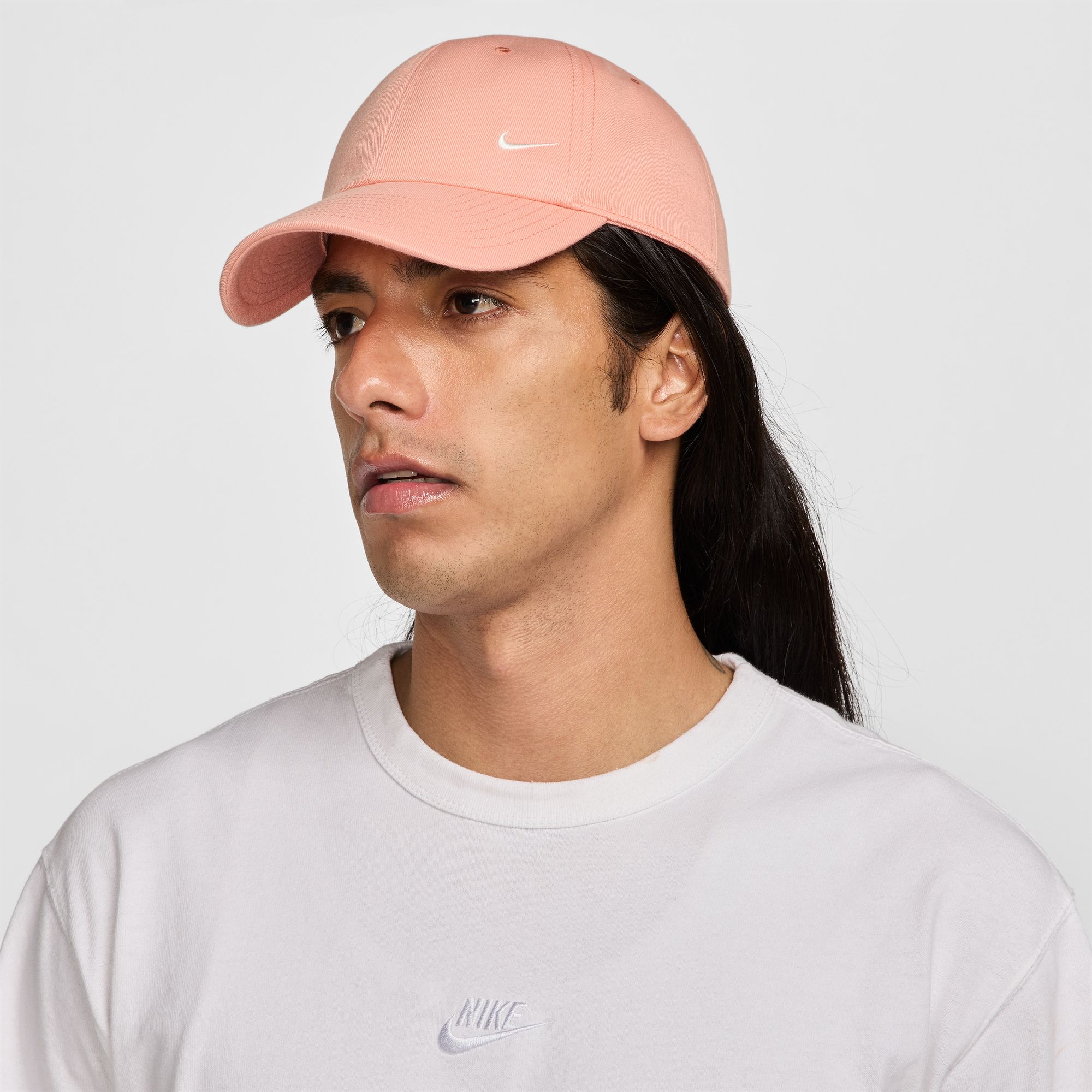 Unisex Nike  Coral Swoosh Club Adjustable Hat