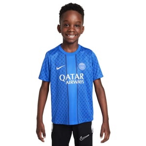 Maillot Prematch enfant PSG Academy Pro LKNK 2025/26, vue 2