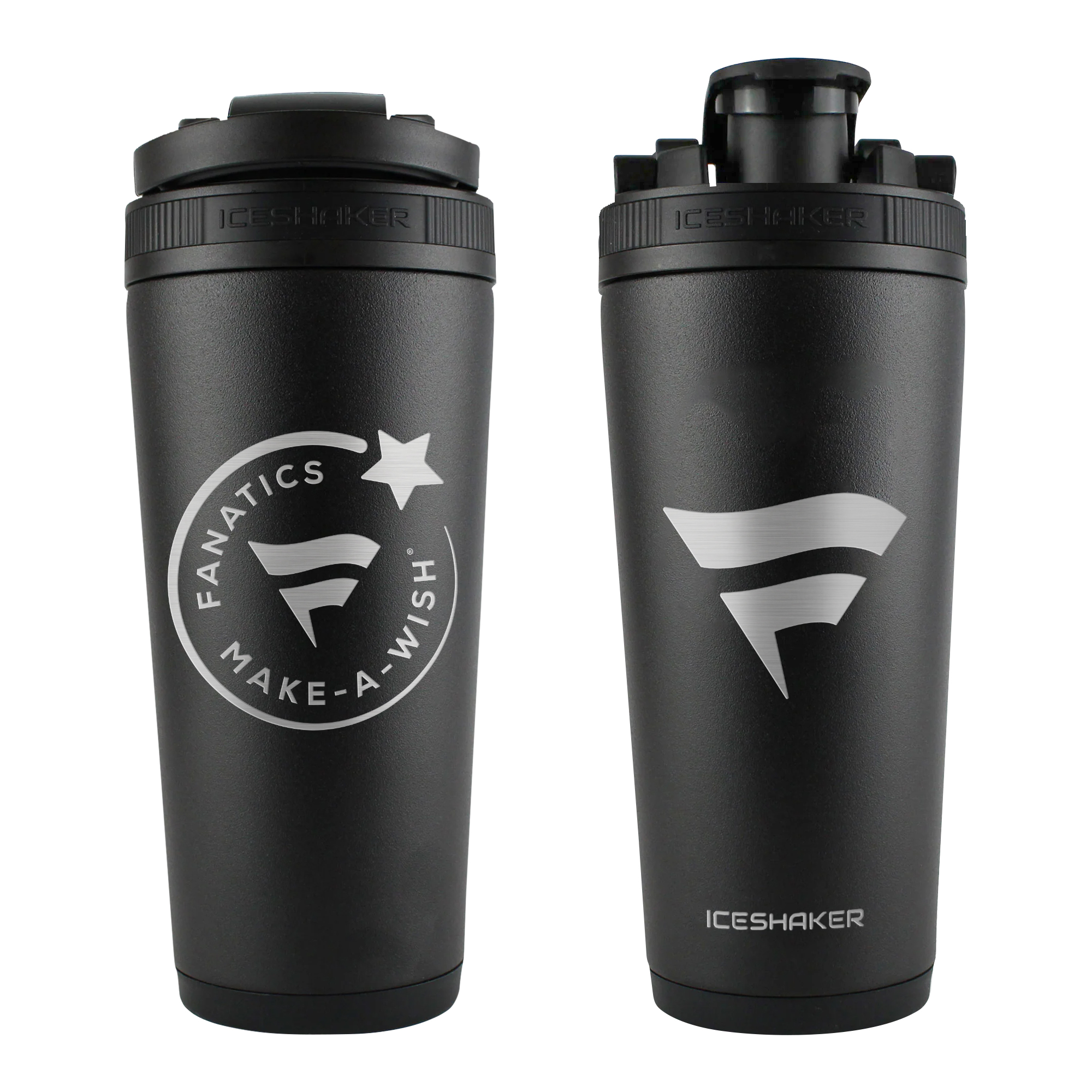WinCraft Fanatics Make-A-Wish 26oz. Stainless Steel Ice Shaker Bottle WinCraft Fanatics Make-A-Wish 26oz. Stainless Steel Ice Shaker Bottle