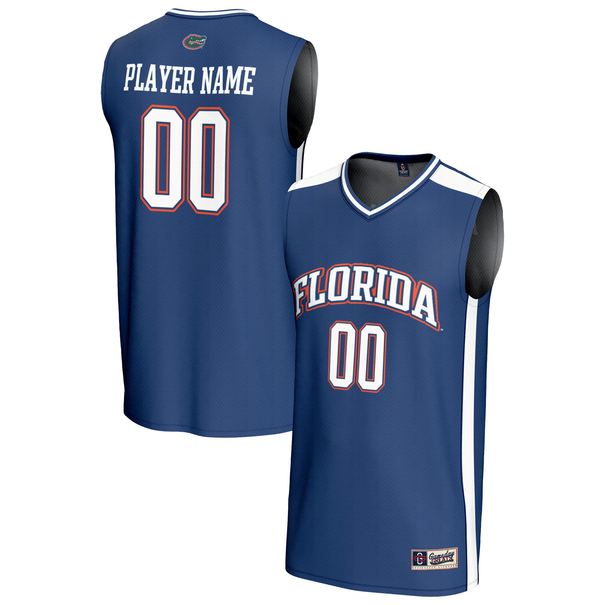 Unisex GameDay Greats  Royal Florida Gators NIL Pick-A-Player Lightweight Women's Basketball Fashion Jersey