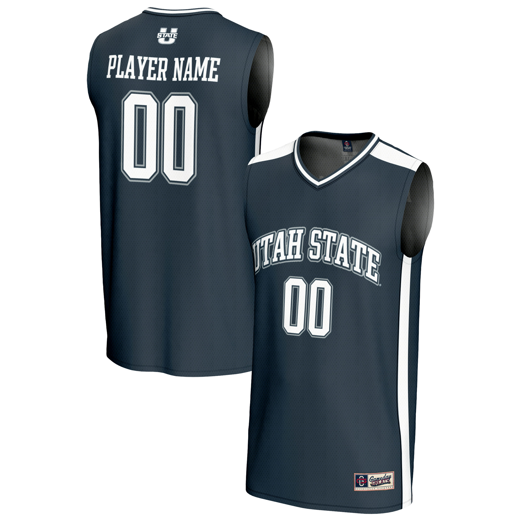 Youth GameDay Greats Navy Utah State Aggies NIL Pick-A-Player Lightweight Women’s Basketball Fashion Jersey Youth GameDay Greats Navy Utah State Aggies NIL Pick-A-Player Lightweight Women’s Basketball Fashion Jersey
