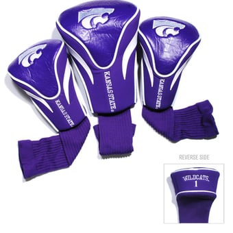 Kansas State Wildcats 3-Pack Contour Headcover Set
